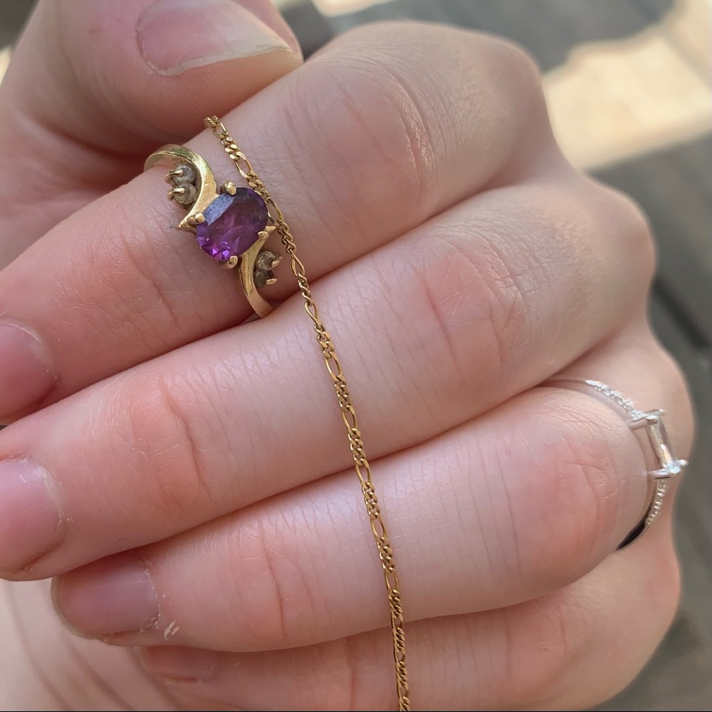 14K gold jewelry set